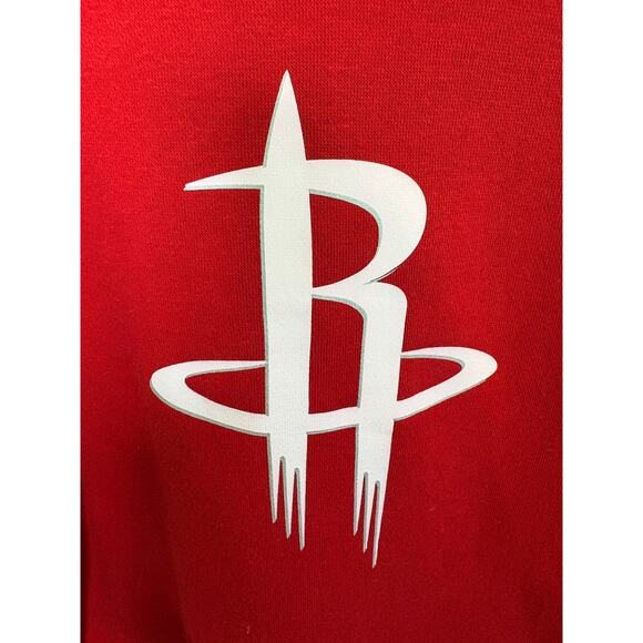 Outerstuff NBA Youth Houston Rockets Logo Hoodie Red Size Large 14-16 Basketball - Picture 5 of 8